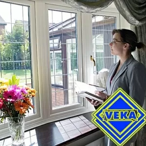 Установка окон балконов ПВХ от производителя VEKA